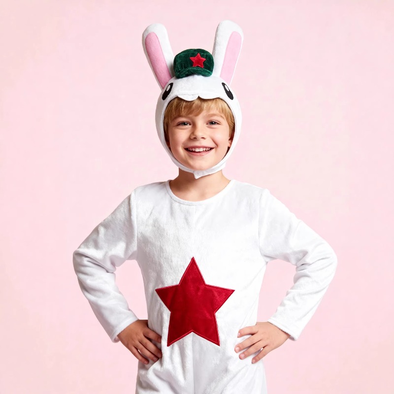 Party Games Easter - Disfraz de Pascua blanco para niños