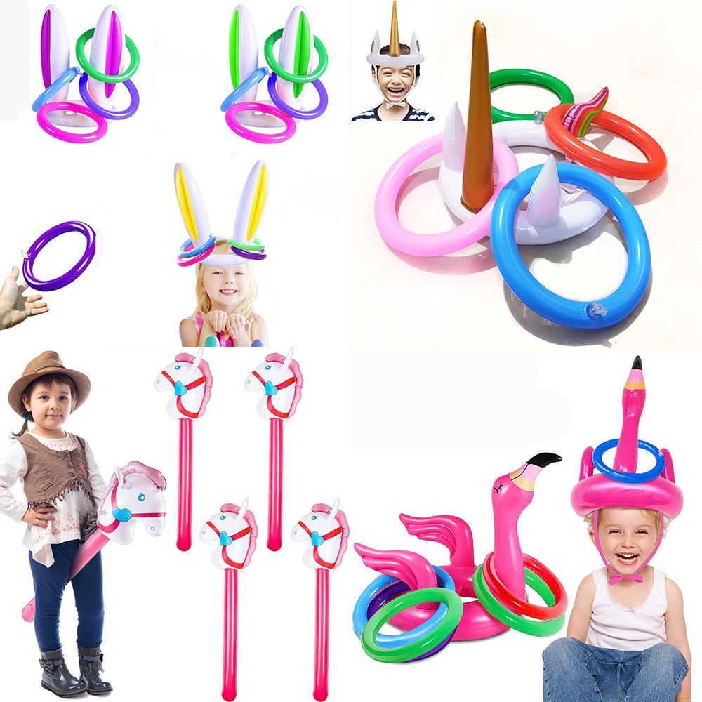 Party Games Easter For Kids - Palo de cabeza de caballo inflable