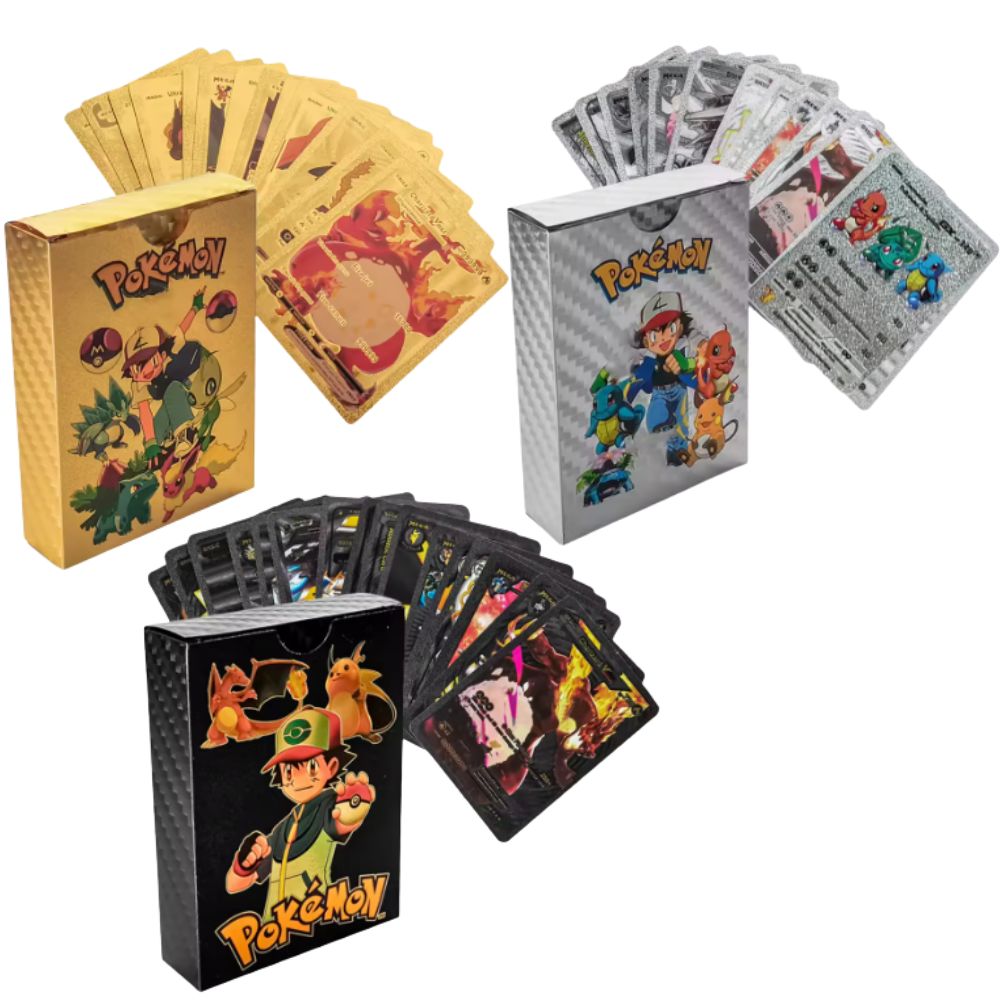 Party Games Board Game - Nuevas 55 Cartas Pokémon Vmax GX,