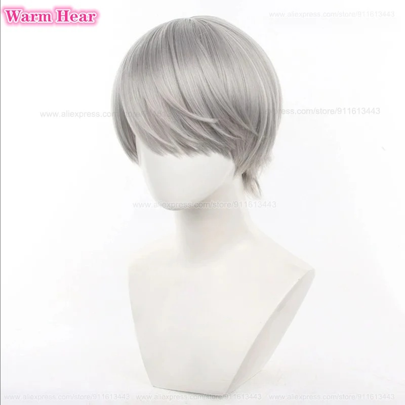 Party Games Youtube - d;4'v\6.h/ Yu Narukami Peluca Sintética para