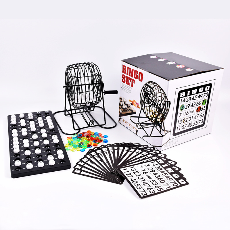 Party Games Large Groups - Máquina de lotería de Bingo, juego