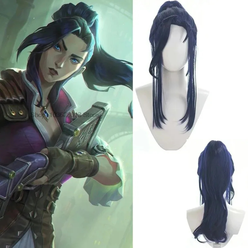 Peluca Azul Larga de Caitlyn K - Party Games Youtube reseña y precio