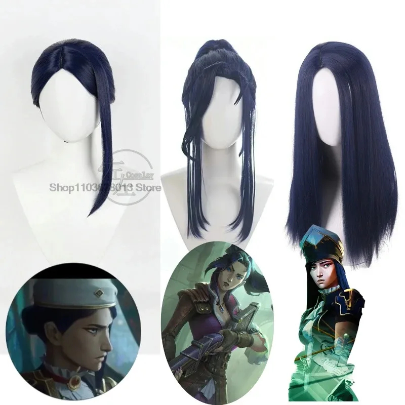 Peluca Azul Larga de Caitlyn K - Party Games Youtube reseña y precio