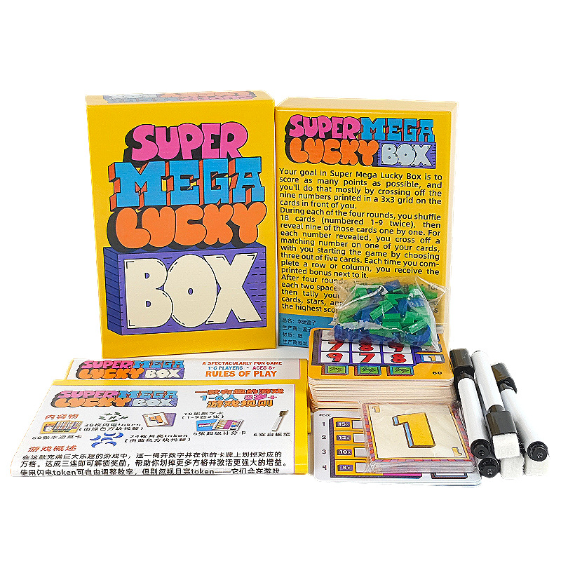 Juego de Mesa Super Mega Lucky - Party Games Board Game reseña y precio