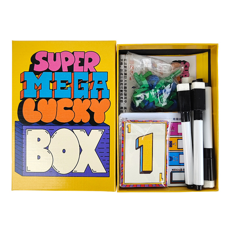 Juego de Mesa Super Mega Lucky - Party Games Board Game reseña y precio