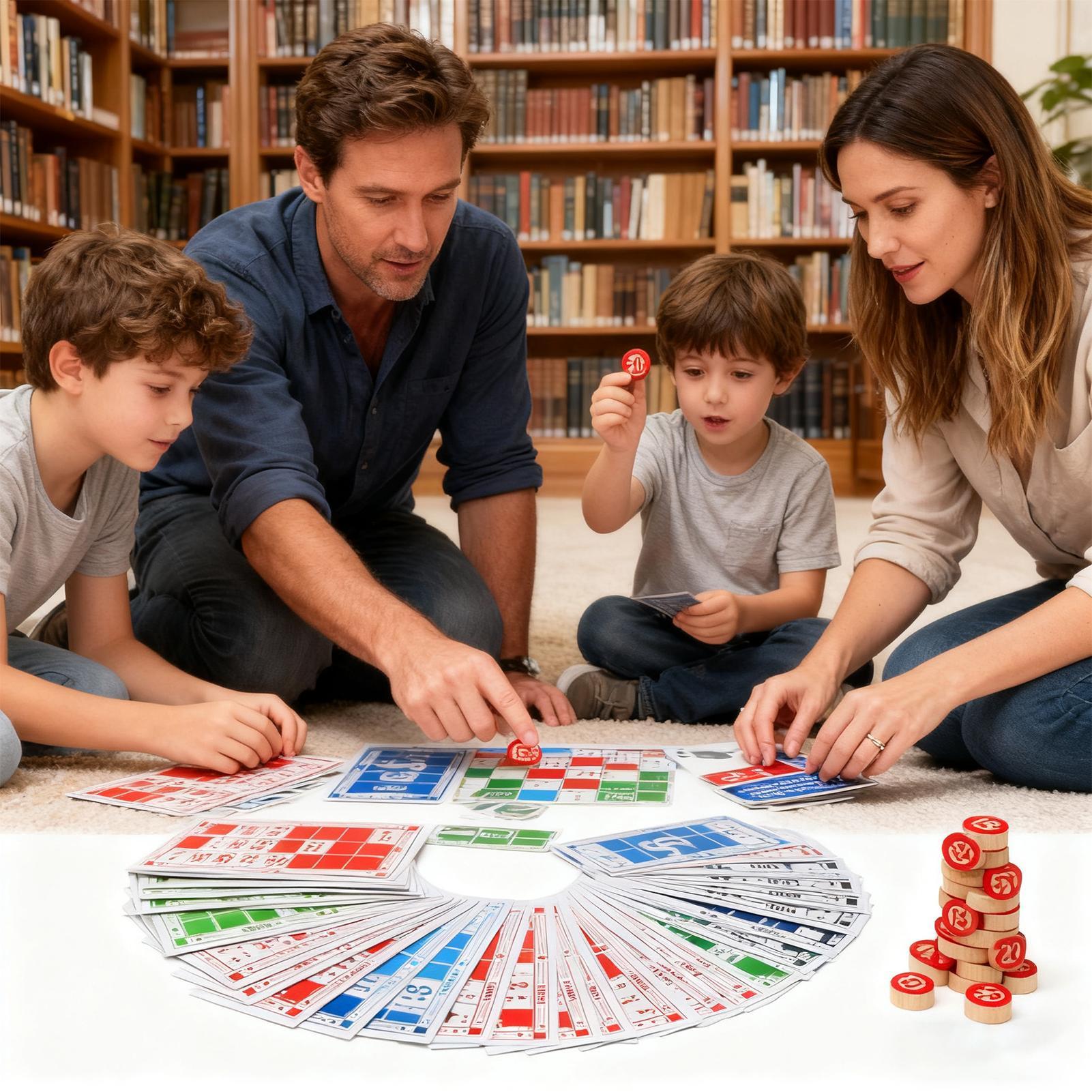 Juego de Bingo divertidos jugu - Party Games Large Groups reseña y precio