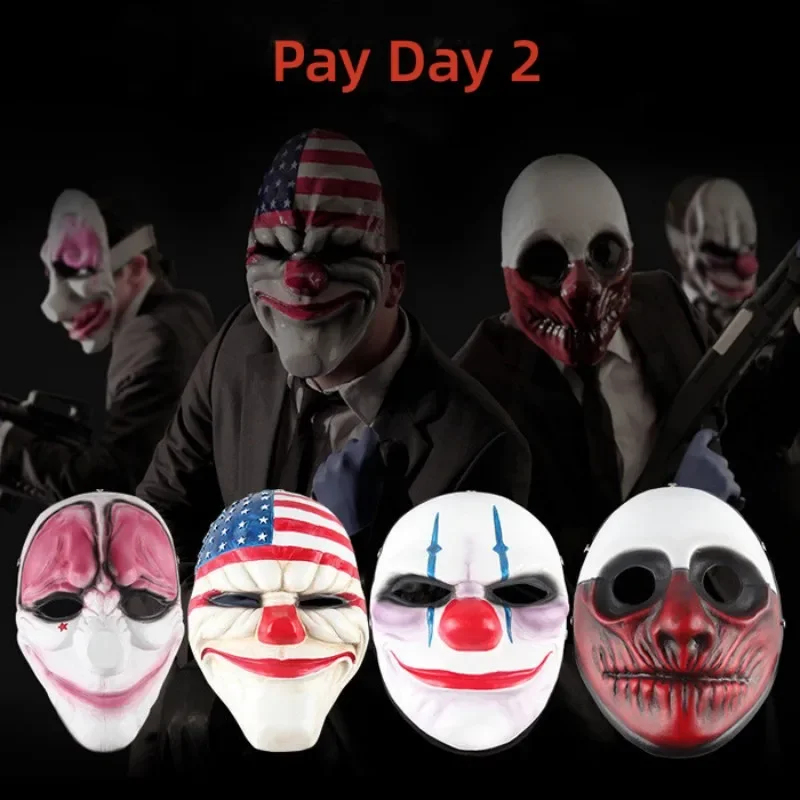 Máscara de PVC Pay Day 2 para  - Party Games Steam Free reseña y precio