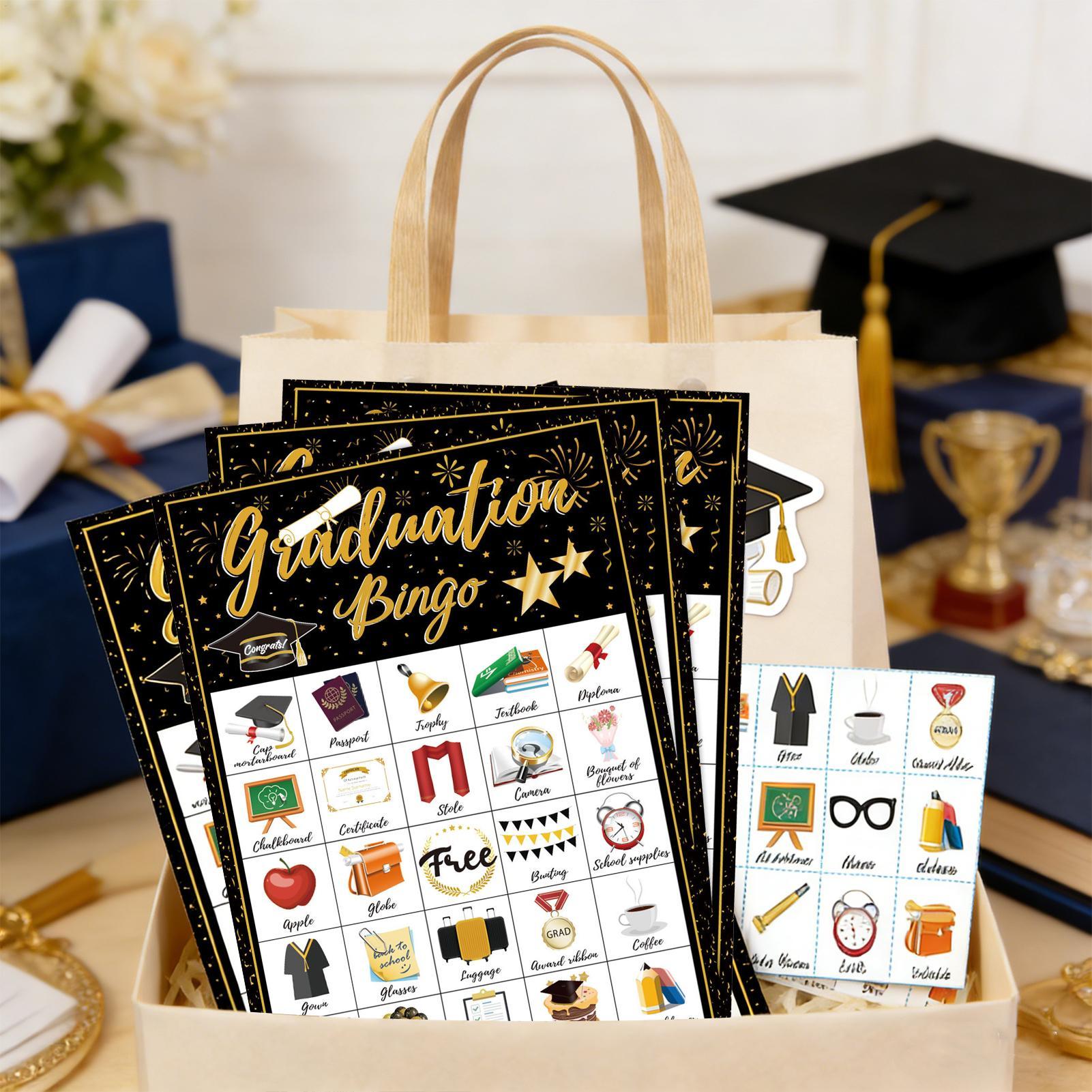 Tarjetas de Bingo para Graduac - Party Games Bingo reseña y precio