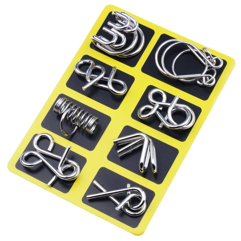 Juego de 8 Rompecabezas Metáli - Party Games Board Game reseña y precio