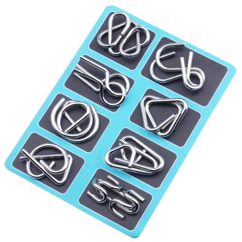 Juego de 8 Rompecabezas Metáli - Party Games Board Game reseña y precio