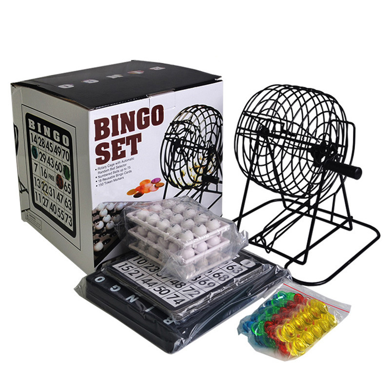Máquina de lotería de Bingo, j - Party Games Large Groups reseña y precio