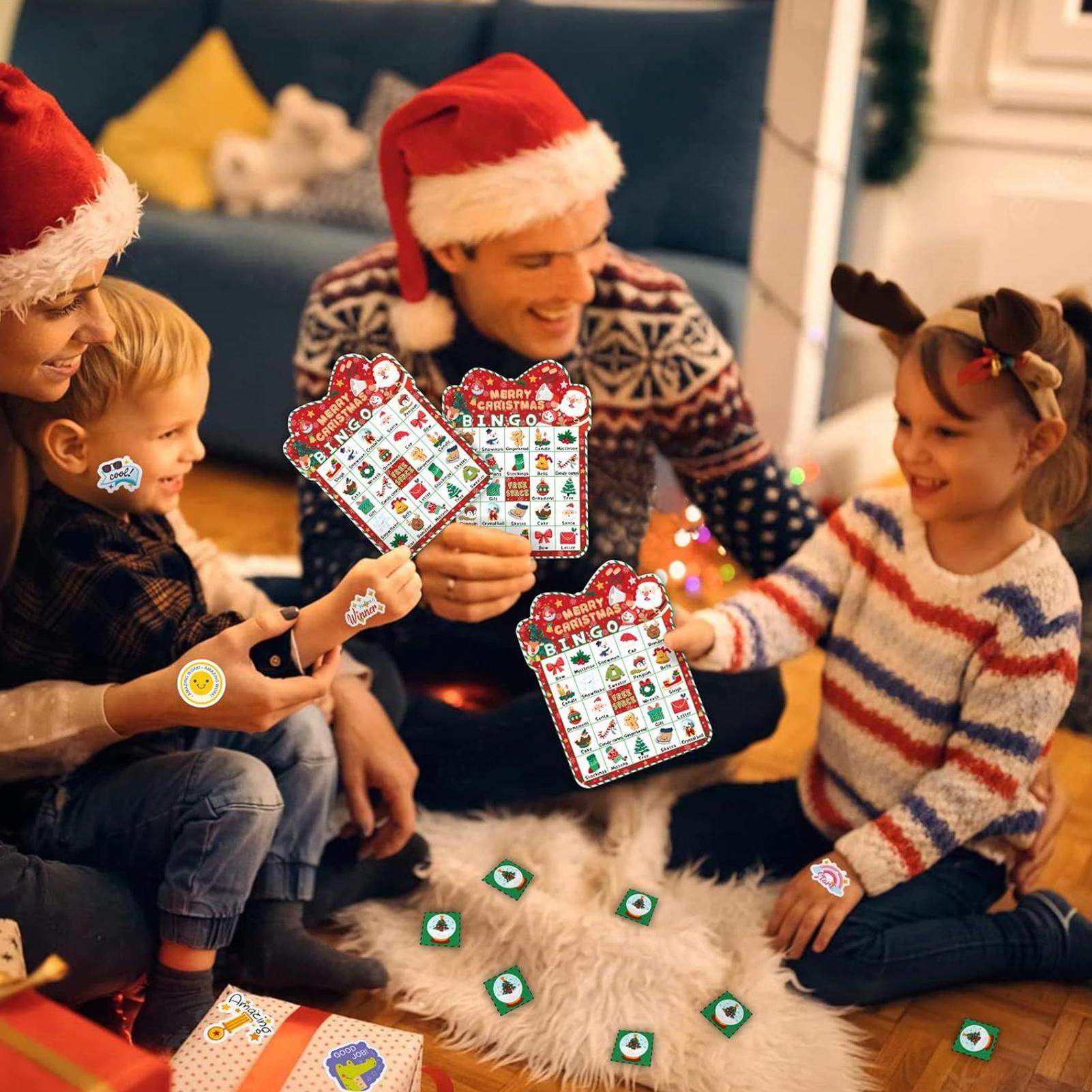 Tarjetas de Bingo de Navidad p - Party Games Bingo reseña y precio
