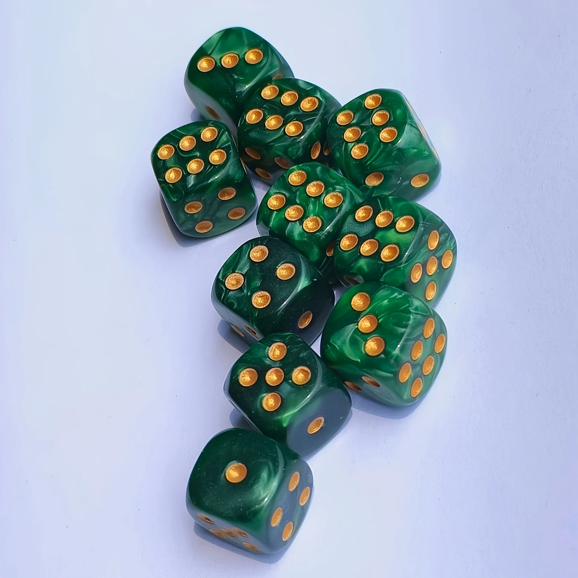 10 dados D6 de 12 mm con diseñ - Party Games Board Game reseña y precio