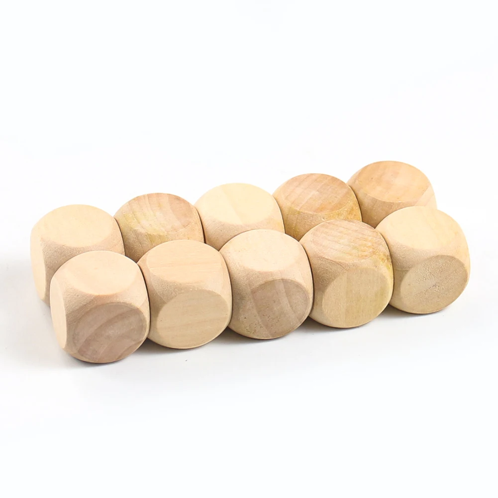 Dados de madera en blanco de 2 - Party Games Gamecube reseña y precio
