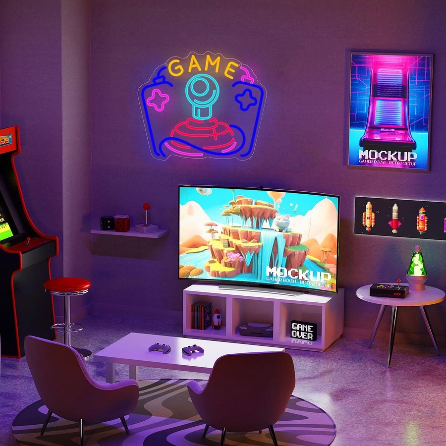 Letrero de Neón para Juegos, A - Party Games Stream reseña y precio