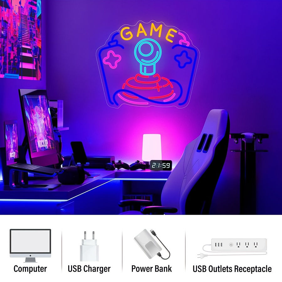 Letrero de Neón para Juegos, A - Party Games Stream reseña y precio