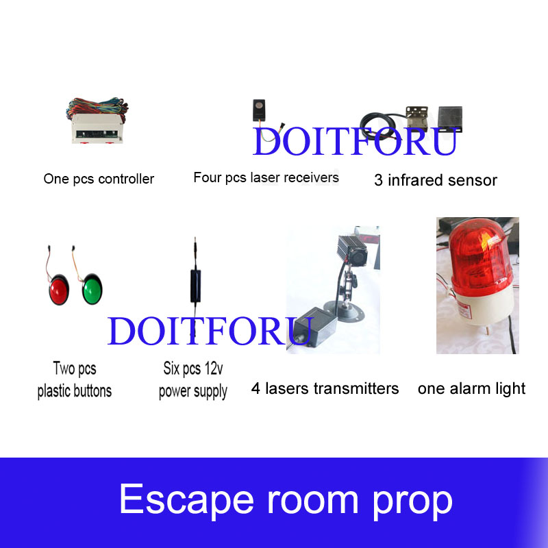 Matriz láser para sala de esca - Party Games No Props reseña y precio