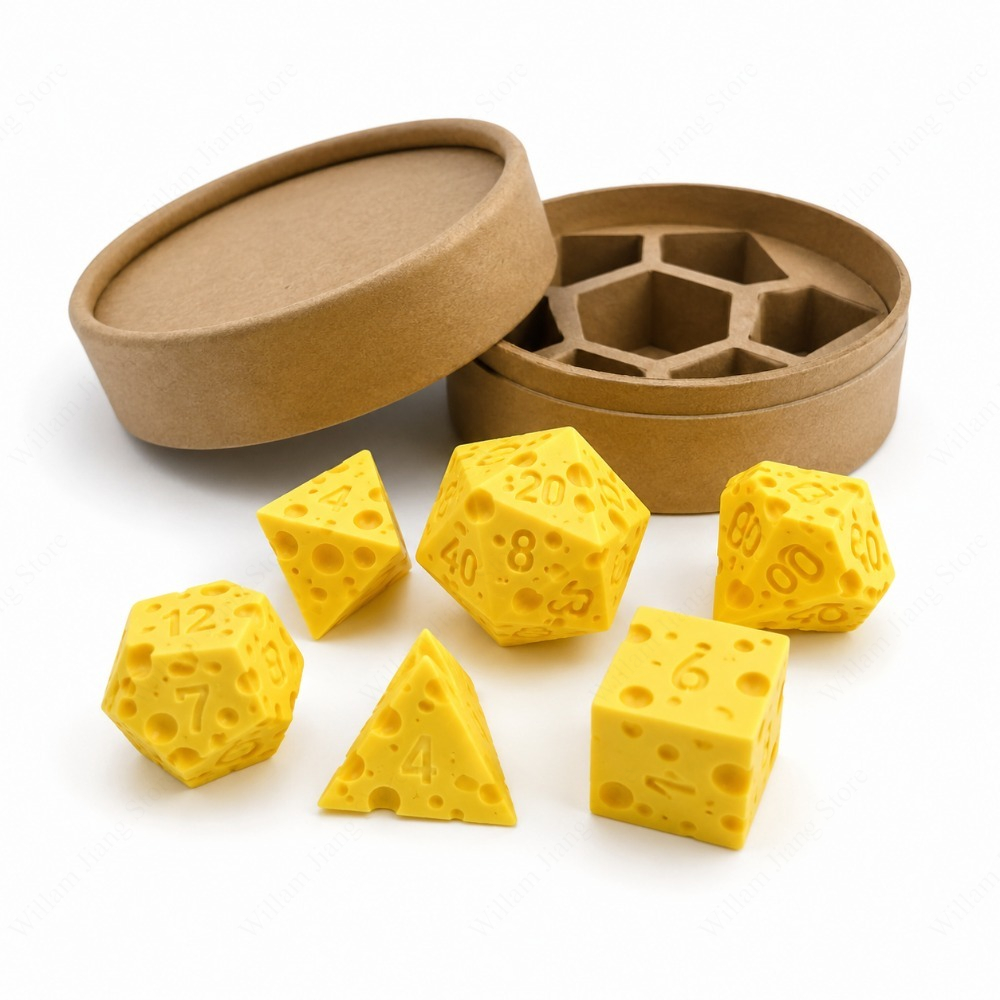 Juego de dados de queso impres - Party Games At Christmas reseña y precio