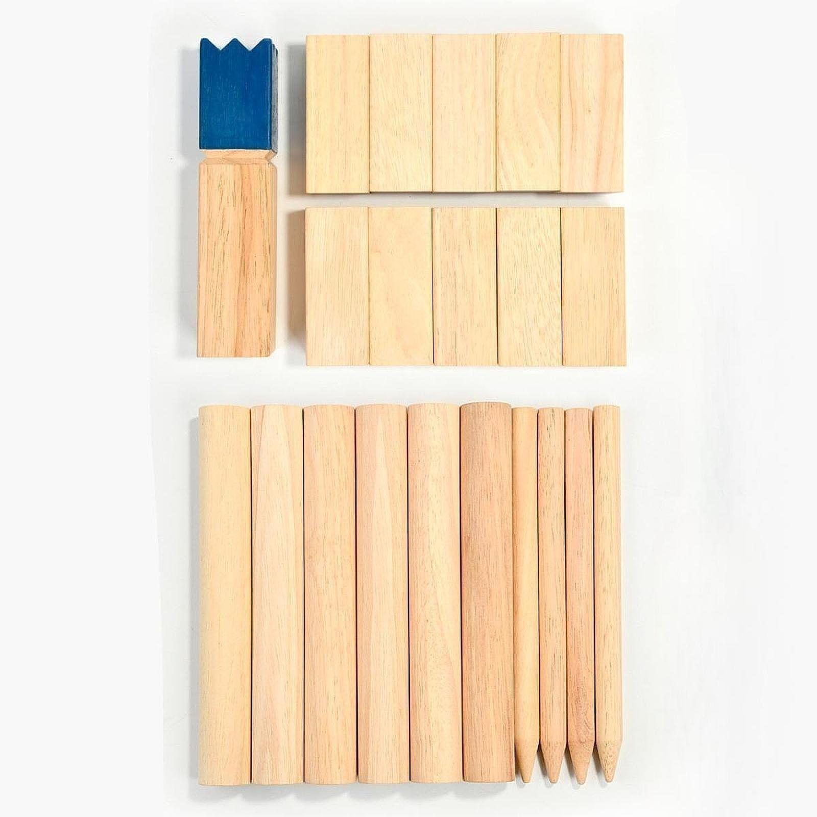 Juego de Kubb de Madera para E - Kubb Game Yard reseña y precio