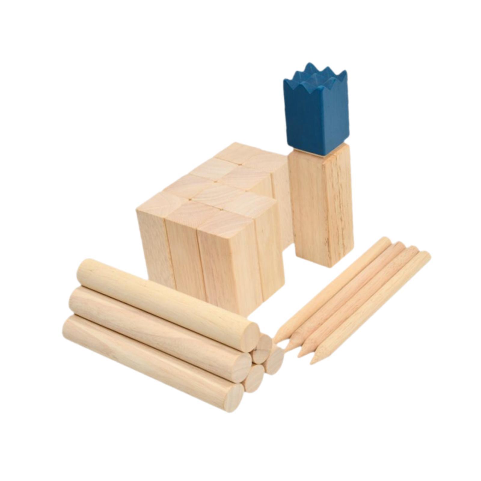 Juego de Kubb de Madera para E - Kubb Game Yard reseña y precio