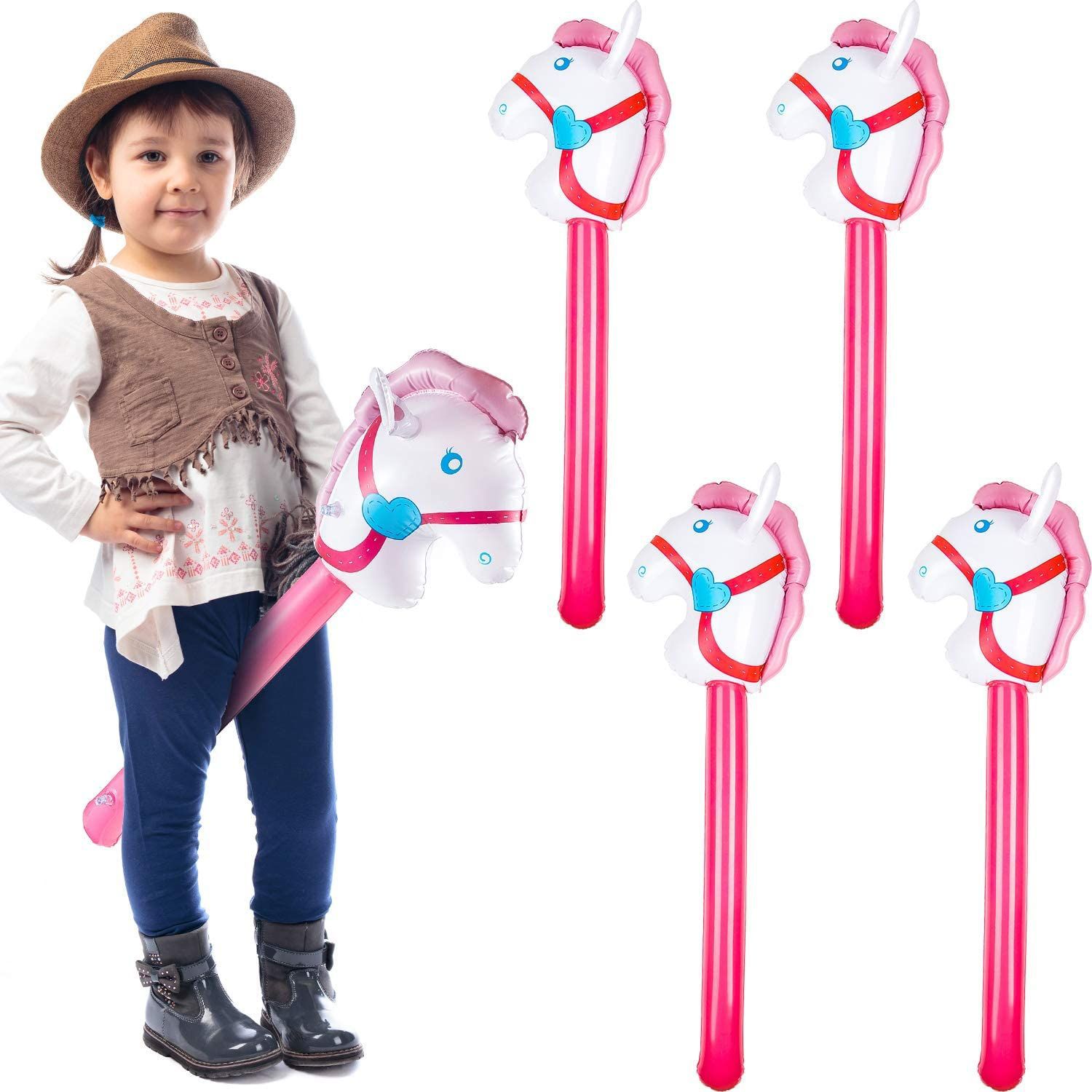Palo de cabeza de caballo infl - Party Games Easter For Kids reseña y precio