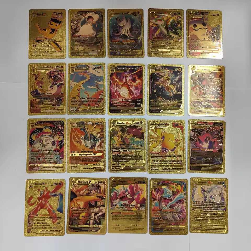 Nuevas 55 Cartas Pokémon Vmax  - Party Games Board Game reseña y precio