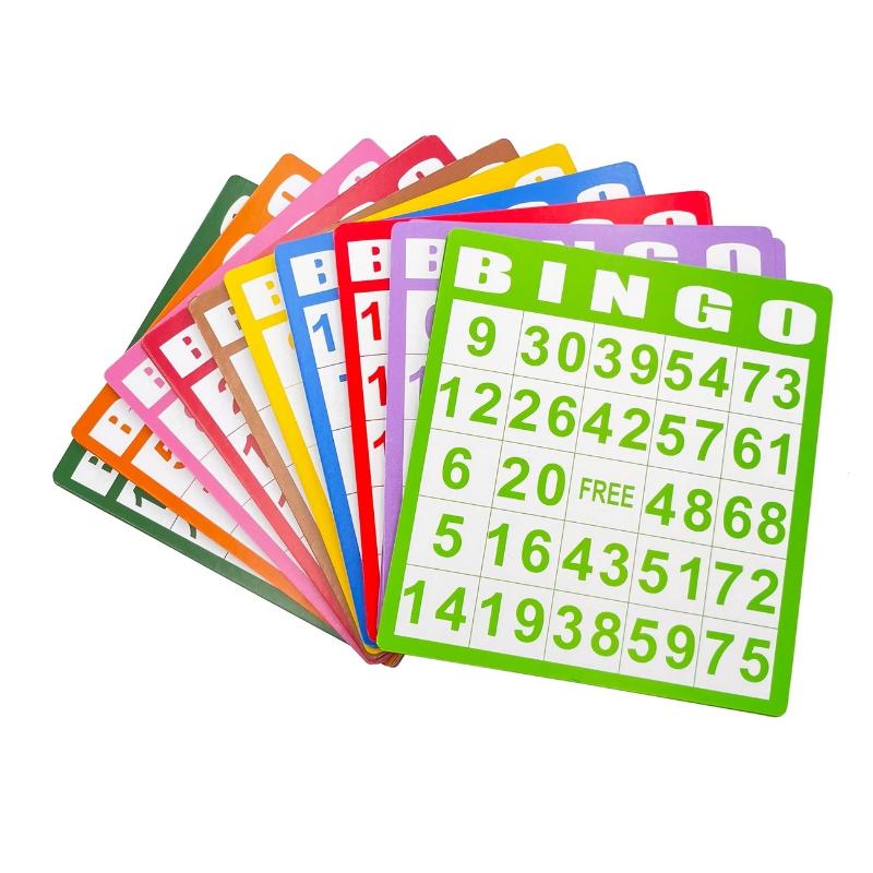 Tarjetas de Bingo no repetitiv - Party Games Bingo reseña y precio