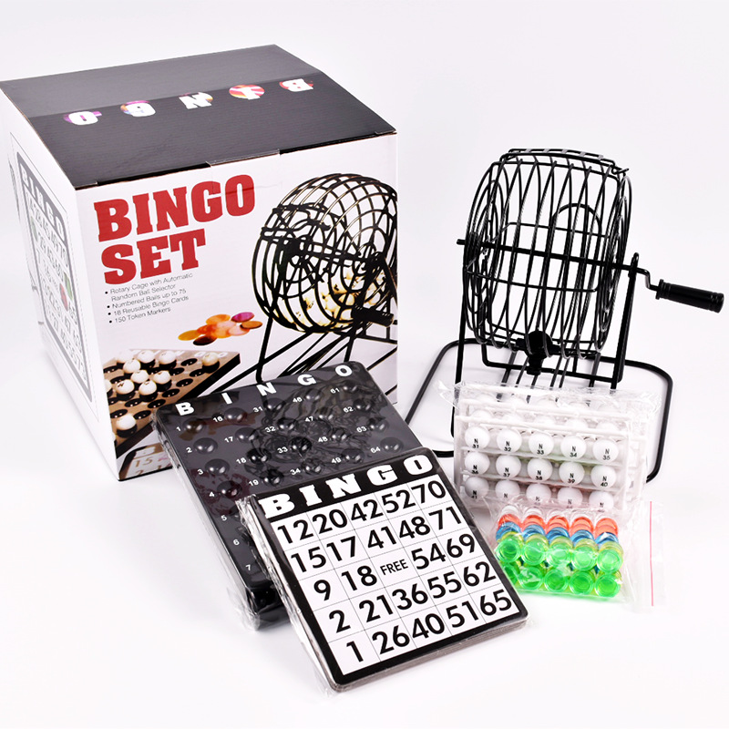 Máquina de lotería de Bingo, j - Party Games Large Groups reseña y precio
