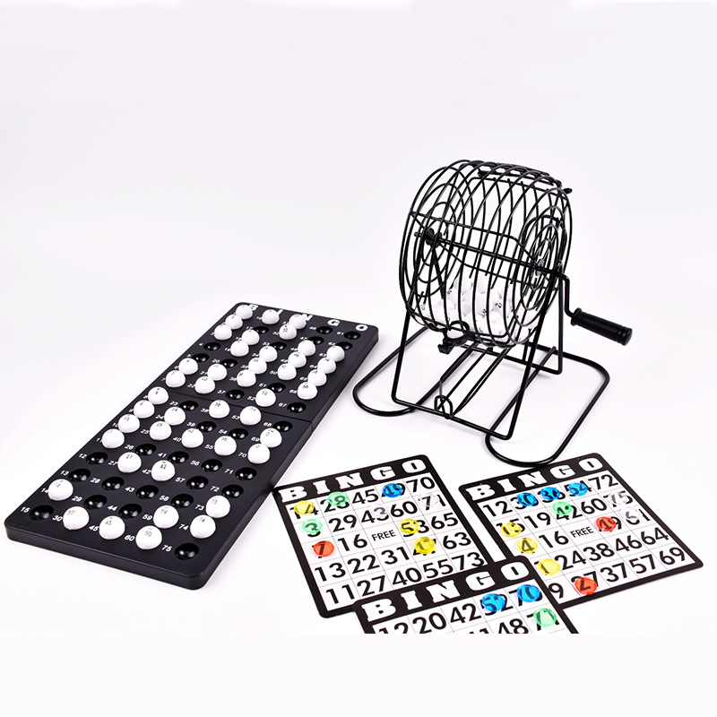 Máquina de lotería de Bingo, j - Party Games Large Groups reseña y precio