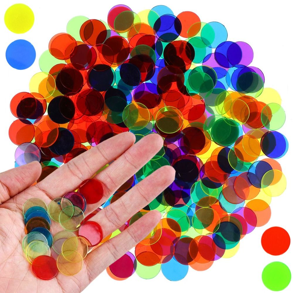 100 piezas de fichas de conteo - Party Games Bingo reseña y precio