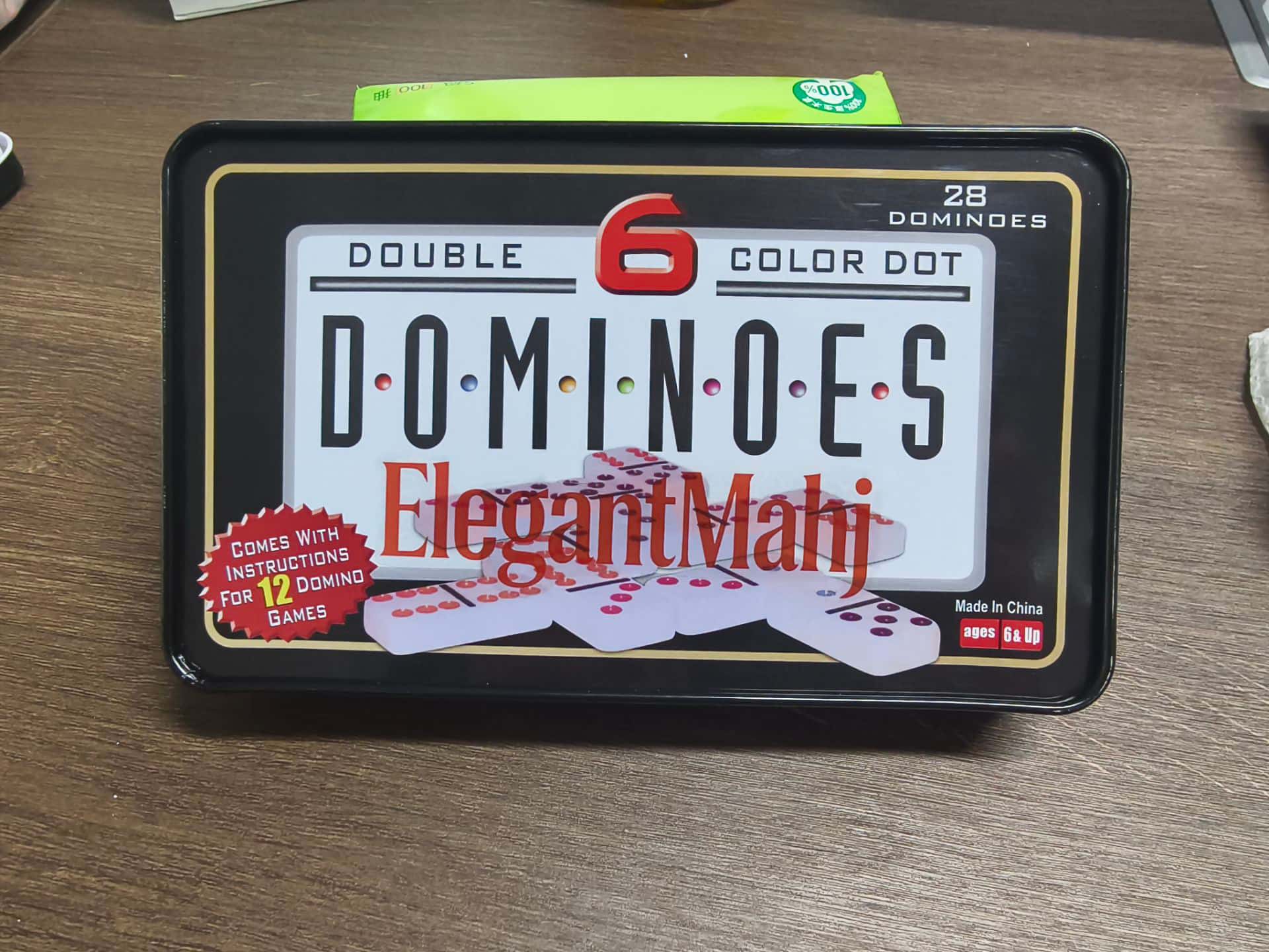 Elegante Juego de Dominó Doble - Party Games Board Game reseña y precio