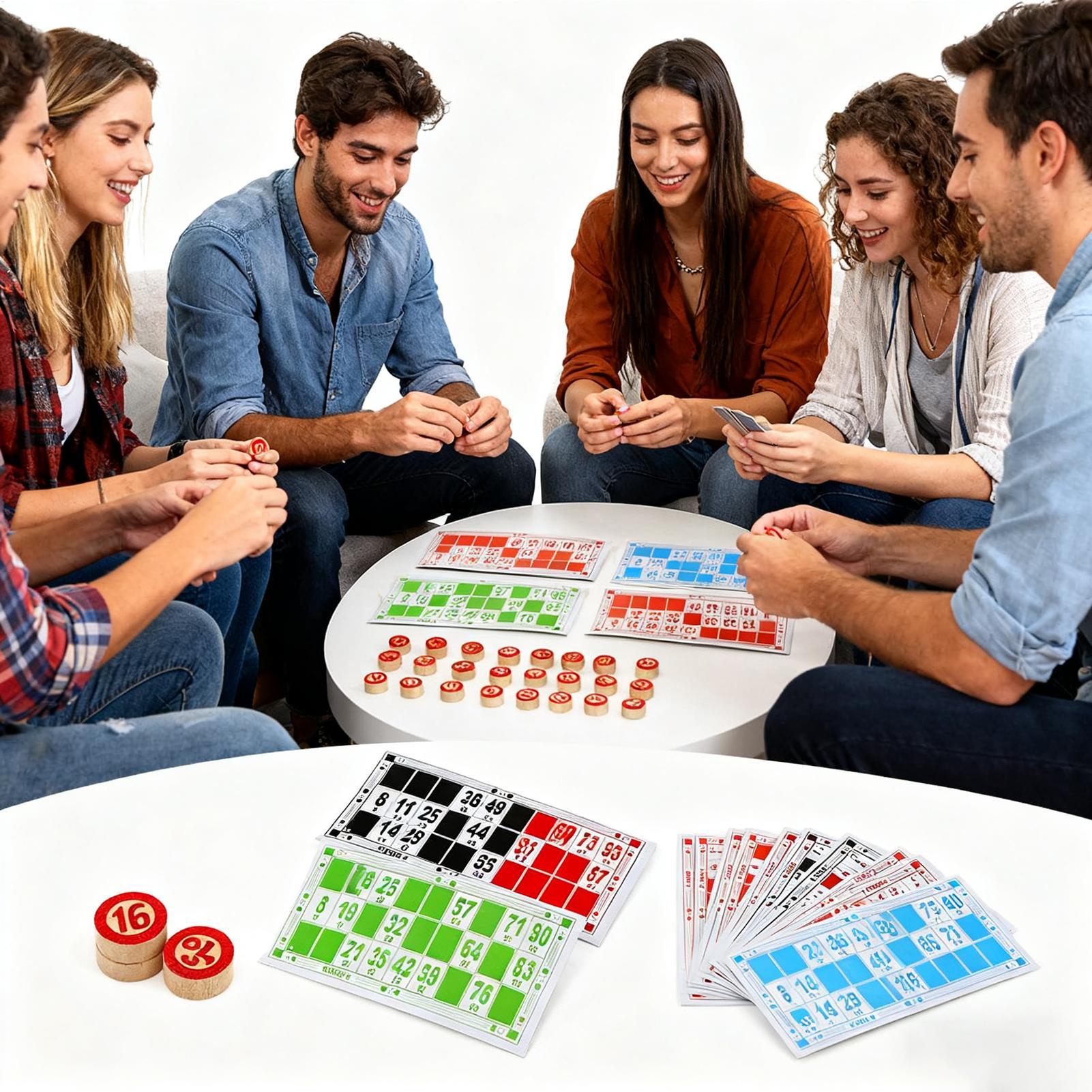 Juego de cartas de Bingo, jugu - Party Games Large Groups reseña y precio
